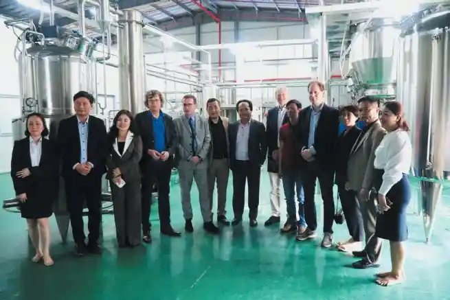 Các chuyên gia DFCD & WWF khảo sát vùng trồng của Sâm Sâm Group, tháng 3/2023