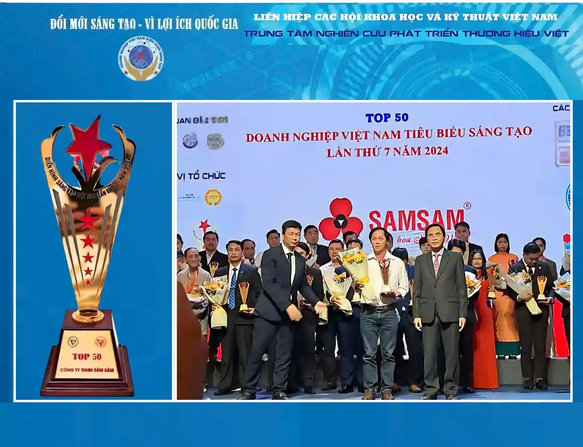 Sam sam group lot top 50 doanh nghiep viet nam tieu bieu sang tao 01