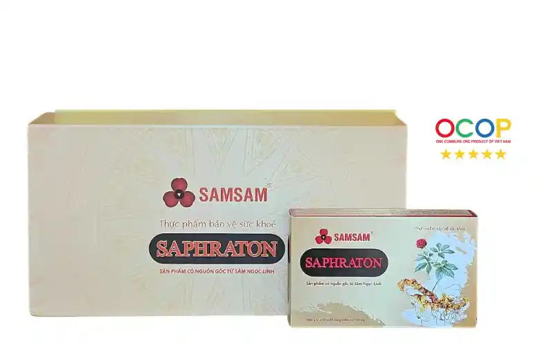 Saphraton san pham ocop 5 sao cap quoc gia 01