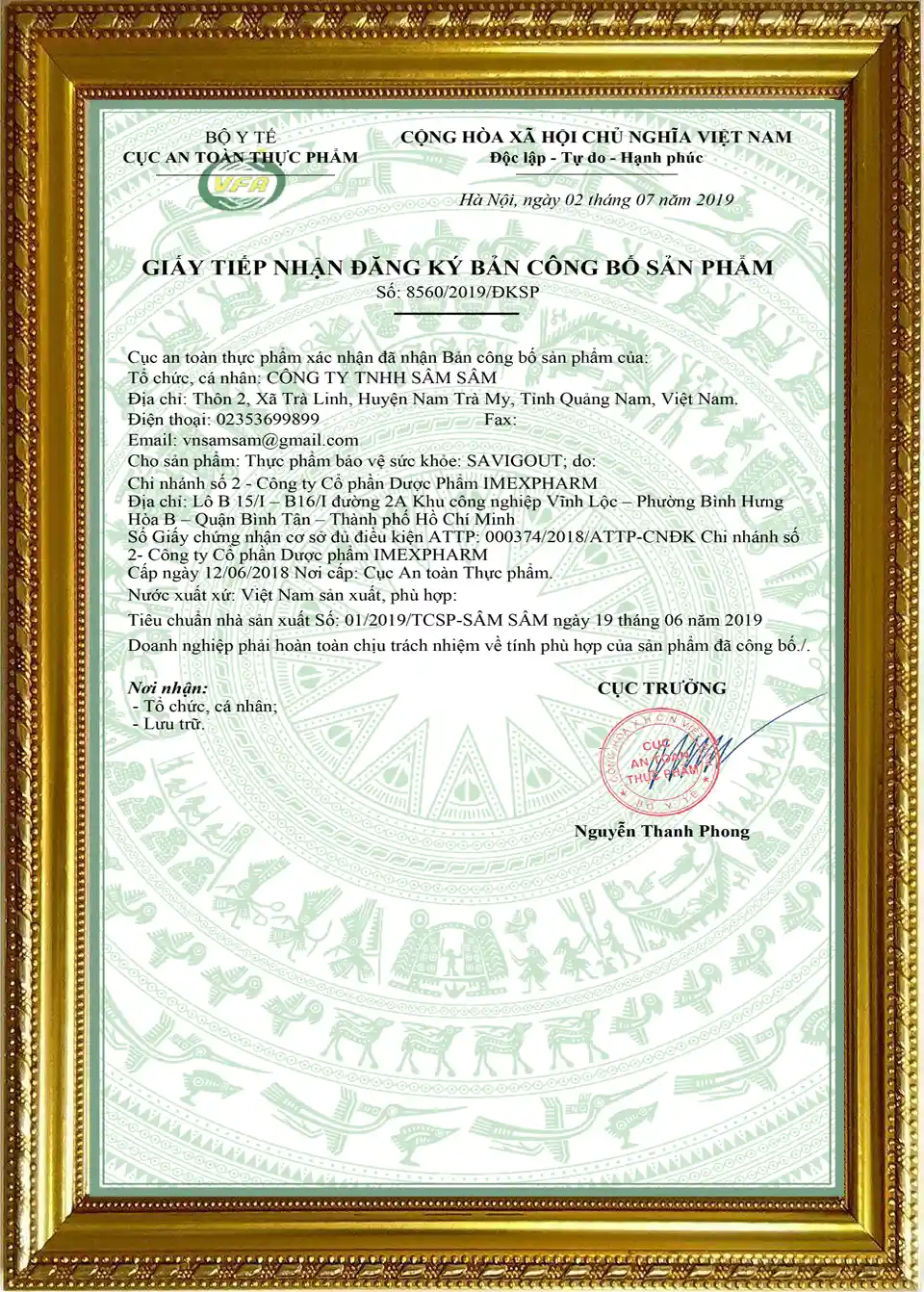 Savigout xua tan noi lo benh gout 02